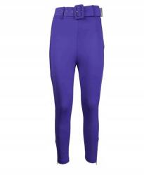 Silvian Heach Lila Női Nadrág Övvel, Size XS (397436)