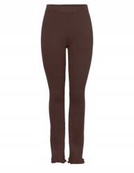 Pieces Barna kötött nadrág (xs) (474270)