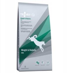 TROVET Weight&Diabetic Wrd 12, 5kg Száraz Kutyaeledel túlsúlyos és cukorbeteg kutyák számára