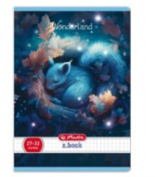 Herlitz Állatos - Herlitz Wonderland 1. osztályos vonalas füzet, Mókus (A5/14-32) (H_2025_400200787_m)