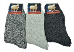  3*GYAPJÚ Zokni 85% Meleg Láb Tél, Size 39-42 (CD3004)