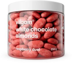 Vilgain Étcsokoládés mandula - 3× fehér csokoládé málna porban 250 g