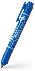 Zebra Alkoholos marker 1, 3 mm, nyomógombos, Zebra Mckie Retractable írásszín kék - suplix