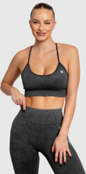 Iron Aesthetics Női melltartó Iron Aesthetics Faded, washed black: L Fekete