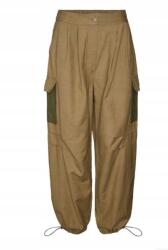 VERO MODA Khaki Színű, Bő Szabású Bojór Nadrág (s) (562946)