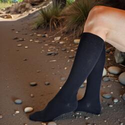 Aura Via Női kompressziós térdzokni Fekete, 35-38 106649