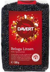 Davert Linte neagra bio Beluga, 500 g