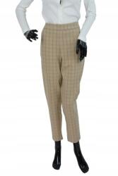 Vila Bézs Kockás Nadrág (36) (320336)