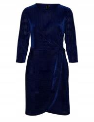 VERO MODA Aszimmetrikus ruha, sötétkék, Size XS, 3/4-es ujj (562812)