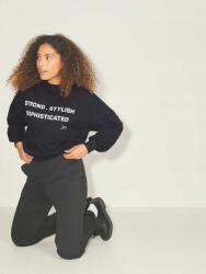 JACK & JONES Fekete Mintás Pulóver, Size XL, kerek nyakkivágás, 100% pamut (475915)