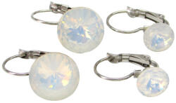 Anya-lánya ANYA ÉS ÉN - ANYA-LÁNYA fülbevaló szett - 5 éves kortól (white opal) (2023051908)