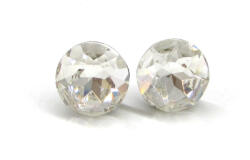 HELÉNA bedugós fülbevaló - 12 mm (fehér) (2021040910)