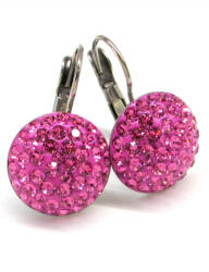  HÉRA kapcsos fülbevaló - 14 mm (rose) (2021040511)