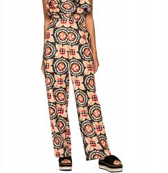 Pepe Jeans Fekete Egyenes Szabású Nadrág Mintás (34) (376097)