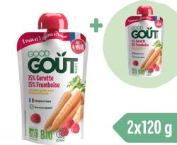Good Gout 1+1 INGYEN: Good Gout BIO Sárgarépa málnával (120 g)