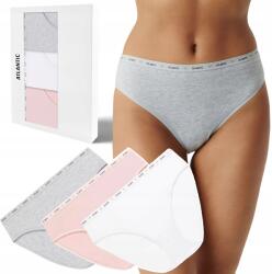 Atlantic 3CLP-010 női bugyi, Size L, pamut, sportos, 3db szett
