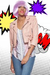 Nothing but Love Lila bob paróka, 30cm, Halloween, Cosplay (202618)