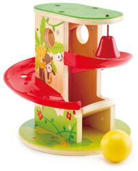 Hape Jucarie din lemn, traseu cu bile, Jungle Press, 18 luni+ (1357A4)