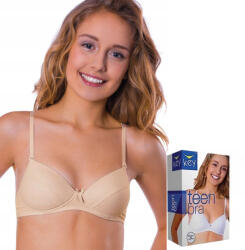Key Melltartó tinédzsereknek, Tbc 024, bézs, Size 65BB, merevített (TBC024)