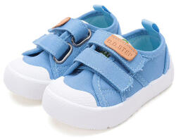 D.D.Step Tenisi băieți pânză, velcro, bleu, 20/31 albastru (144F32)