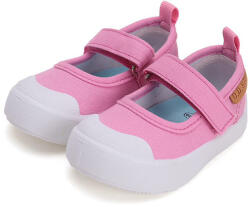 D.D.Step Pantofi fete panza roz cu velcro, 23/25 roz (144F2C)