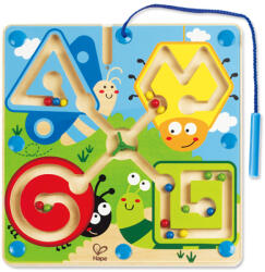 Hape Labirint din lemn, cu bile, Beetle, 2 ani+ (1357AD)