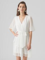 VERO MODA Krémszínű Ruha Övvel, Size M (562780)