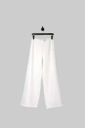 Vila Krémszínű Elegáns Női Nadrág (38-as méret) (475414)