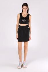 Hype Fekete Logós Top, Size 38, fekete, 92% pamut, 8% elasztán (373322)