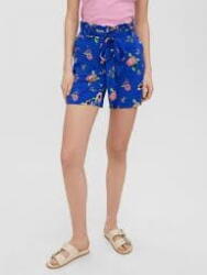Vero Moda Kobaltkék Mintás Rövidnadrág Övvel (s) (563195)