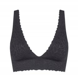 Sloggi Zero Feel Lace 2.0 Top, Size XS, fekete, varrat nélküli, csipke (7613138530344)