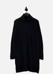 VERO MODA Fekete Kötött Ruha, Size S, garbó, mini (563406)