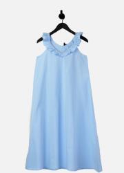 VERO MODA Kék Ruha Fodrokkal, Size XS (563090)