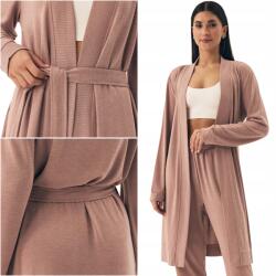 Henderson Női köntös Henderson Boar, Size S, rózsaszín, viszkóz, térdig érő (43014 BOAR PINK)