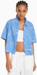 Bershka Kék Mintás Rövid Ing (xs) (542468)