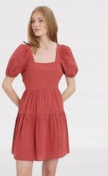 VERO MODA Tégla Ruha, Size S, réz, fodros, pamut (473928)