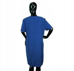 SIMPLE Sötétkék Ceruza Szabású, Sima Ruha (34) (130472)