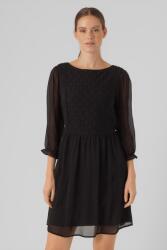 VERO MODA Fekete Sziffon Ruha (s) (563088)