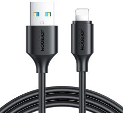 JOYROOM Cablu pentru incarcare si transfer de date Joyroom S-A9 , USB-A la Lightning, 2.4A, 1m, Negru (6956116735043)