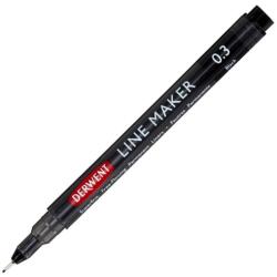 Derwent Liner Line Maker Derwent, Sepia, 0.1 mm