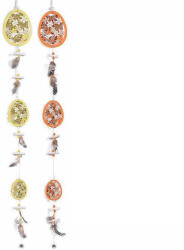 Decorer Set 2 decoratiuni suspendabile Paste din lemn 79 cm (A51.47.47deco)