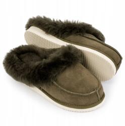 IRE SHOES Bőr Női Papucs, Size 37, szürke, bütyökvédő (KKG2208-101 - 37)