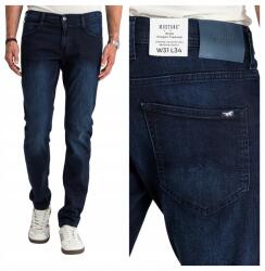 Mustang Oregon Tapered Férfi Farmernadrág, szűkített, sötétkék, Size W35 L32, pamut (1017122 5000 801)