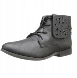 Volcom Fekete Fűzött Exhibition Boka Csizma, Size 37, 5, 100% egyéb anyag (382303)