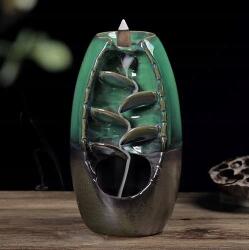 Ruhhy Kerámia vízesés áramló füsttel - 55 db illatos kúp (20967)