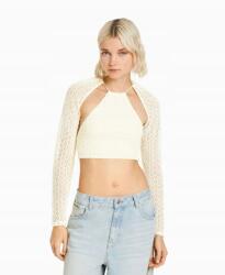 Bershka Áttört Mintás Top Nyitott Hátrésszel (s) (542443)