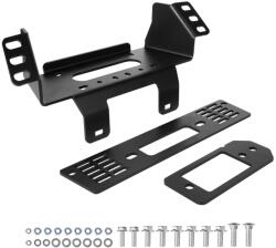 VEVOR Montura VEVOR pentru Winde Polaris Ranger 2010-2021 Capacitate 907-1633 kg Pulbere Negru (1908)