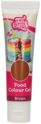 FunCakes Colorant gel maro concentrat comestibil Brown pentru paste de modelaj și bomboane de ciocolată 30 g