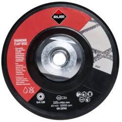RUBI Disc lamelar diamantat pt. slefuit granit, gresie, portelan, sticla - #100/120, Ø115mm, M14 - RUBI-32927 (RUBI-32927)