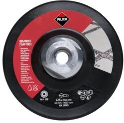 RUBI Disc lamelar diamantat pt. slefuit granit, gresie, portelan, sticla - #100/120, Ø125mm, M14 - RUBI-32938 (RUBI-32938)